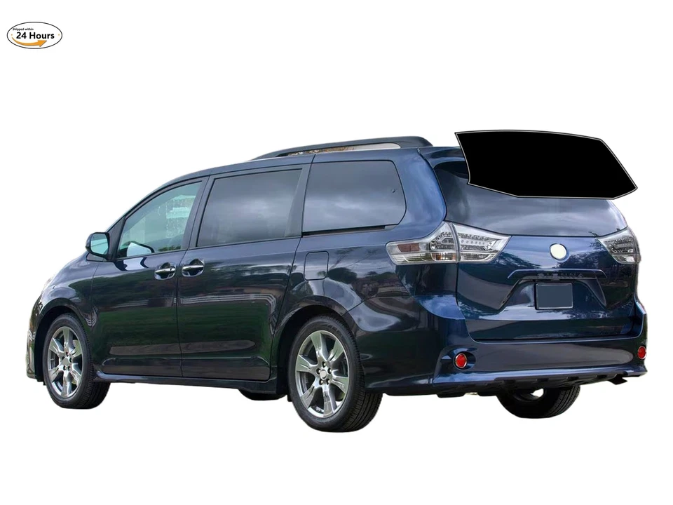 Kit de película de tinte de ventana de 2 capas precortada personalizada computarizada para Toyota Sienna 2011-2020 Foto 4 de 4