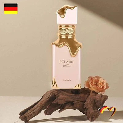 MARKENLOS Lattafa Eclaire Eau De Parfum 100ML Spray für Frauen, 3.4 Ounce Parfüms Fragrant