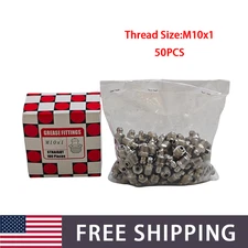 Grease Nipples Attachments 50pcs For Mini Excavator Attachments Free Shipping US