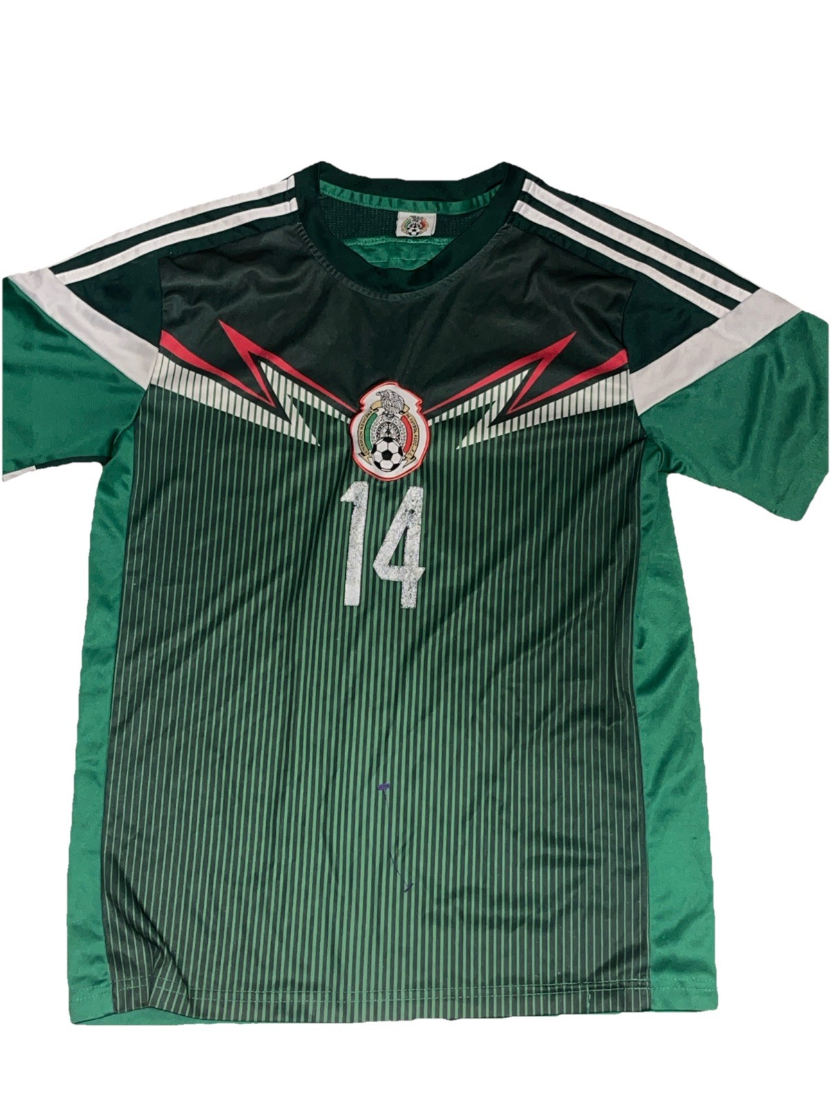 Adidas Mexico Chicharito Jersey #14 FIFA World Cup 2014 Player Version Size L