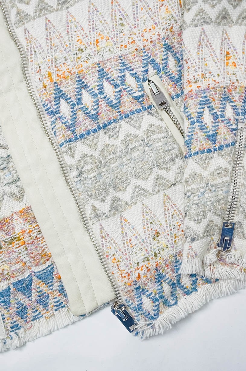 IRO Blaze Women's Multicolor Patterned Jacket - S… - image 7