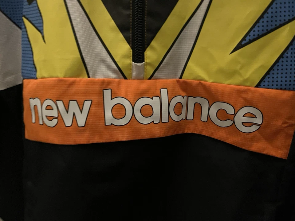 Новый баланс x Kervin Brisseaux баскетбольная куртка размер: M оранжевый x черный подержанный - Изображение 2 из 4