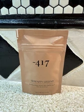 NEW - 417 Serenity Legend Hydrating Dead Sea Bath Salt Vegan - 100g