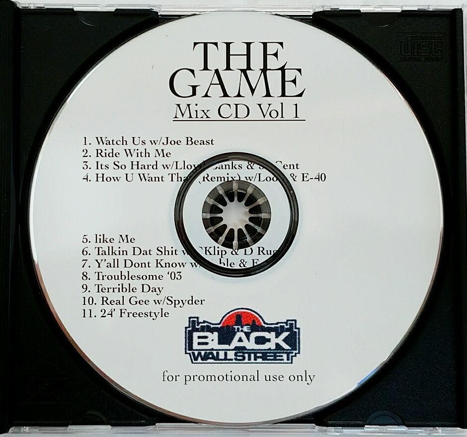 The Game『Mix CD Volume 1』Promo CDs The Game Mix Cd Volume 1 Promo Cds | eBay