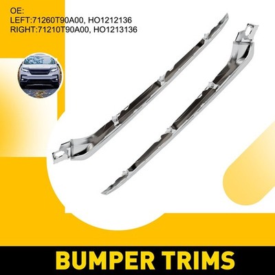 Front Bumper Lower Grille Molding Trim Driver Passenger For Honda Pilot 2023 EAH