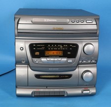 Emerson MS7781 3 CD Changer/Cassette Player AM/FM Radio TESTED/WORKS No Remote