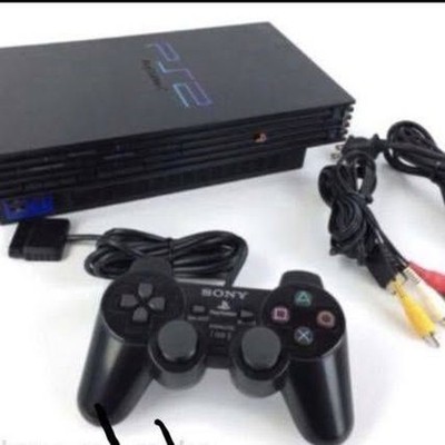 Sony PlayStation 2 PS2 Fat Console Bundle Controller Cables Retro Gaming Y2K