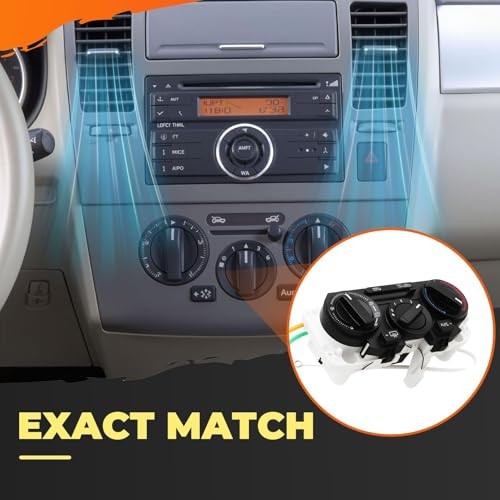 599-216 A/C HVAC Climate Control Module Panel Assembly Compatible with Versa 