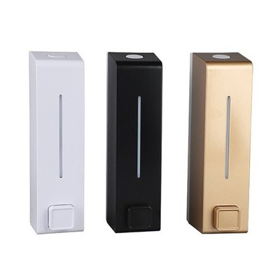 Space Saving Wall Mounted Soap Dispenser Manual Press For Small Bathroom
