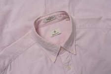 Men Gant shirt pink cotton 40/L/48
