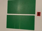 Vintage Lego Parts Lot Green Plates