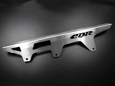 ZIEGER Kettenschutz komüpatibel mit Honda CBR 1000 F BJ 1987-99 Logo silber