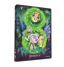 Rick and Morty season 8 DVD, 2-Disc Box set  New
