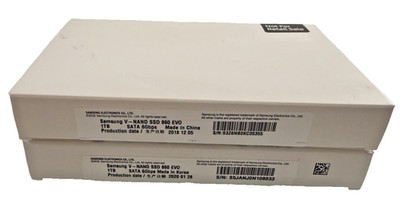 MZ-76E1T0 SAMSUNG 860 EVO Series 2.5'' 1TB SATA III SSD MZ-76E1T0E New Sealed