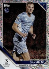 2021-22 Topps UEFA Champions League Sparkle Foil Liam Delap Rookie Card #22. rookie card picture