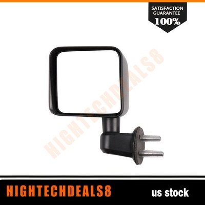 Driver Side Manual Mirror For 2007-2017 Jeep Wrangler Left Side Manual Fold