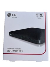 LG Ultra Slim Portable DVD Writer For Mac  Windows Compatible SP80