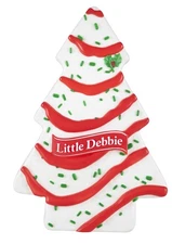 Little Debbie Christmas Tree Cake Blow Mold LED Lighting 22 Inches Tall