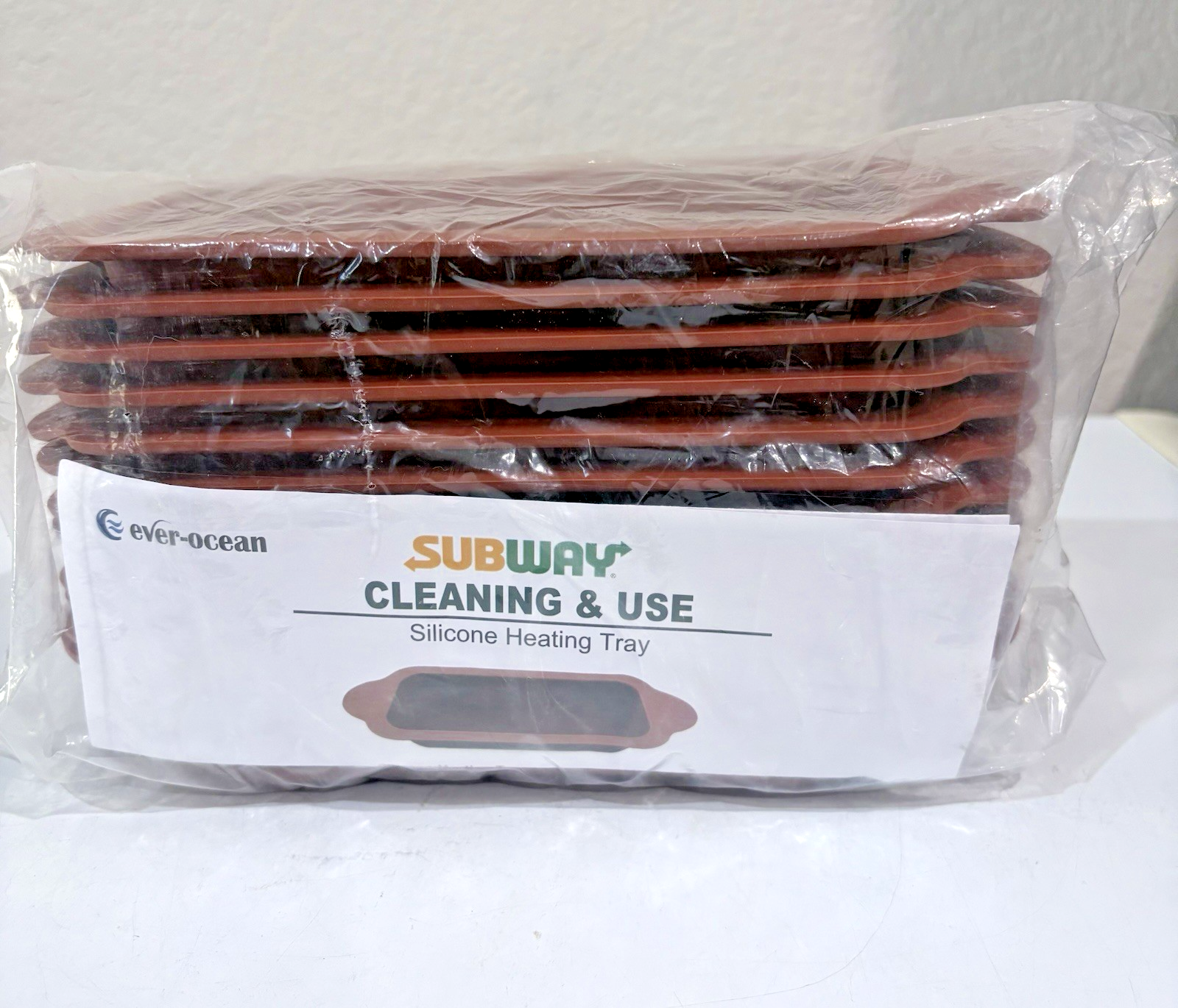 Silicone Subway Bread Loaf Pan 12 Pack
