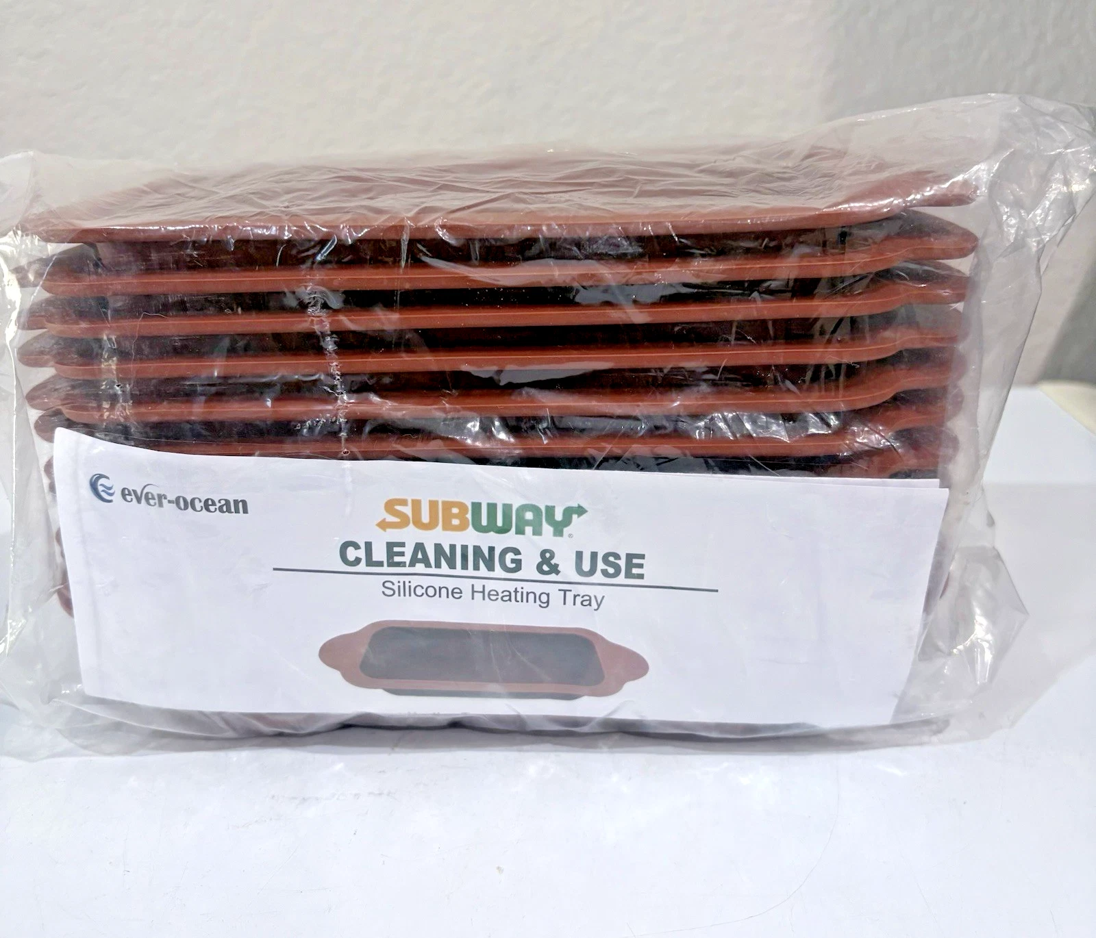 Silicone Loaf Pan for Subway Bread Heating Tray Baking Bread Molds - 12 pack
