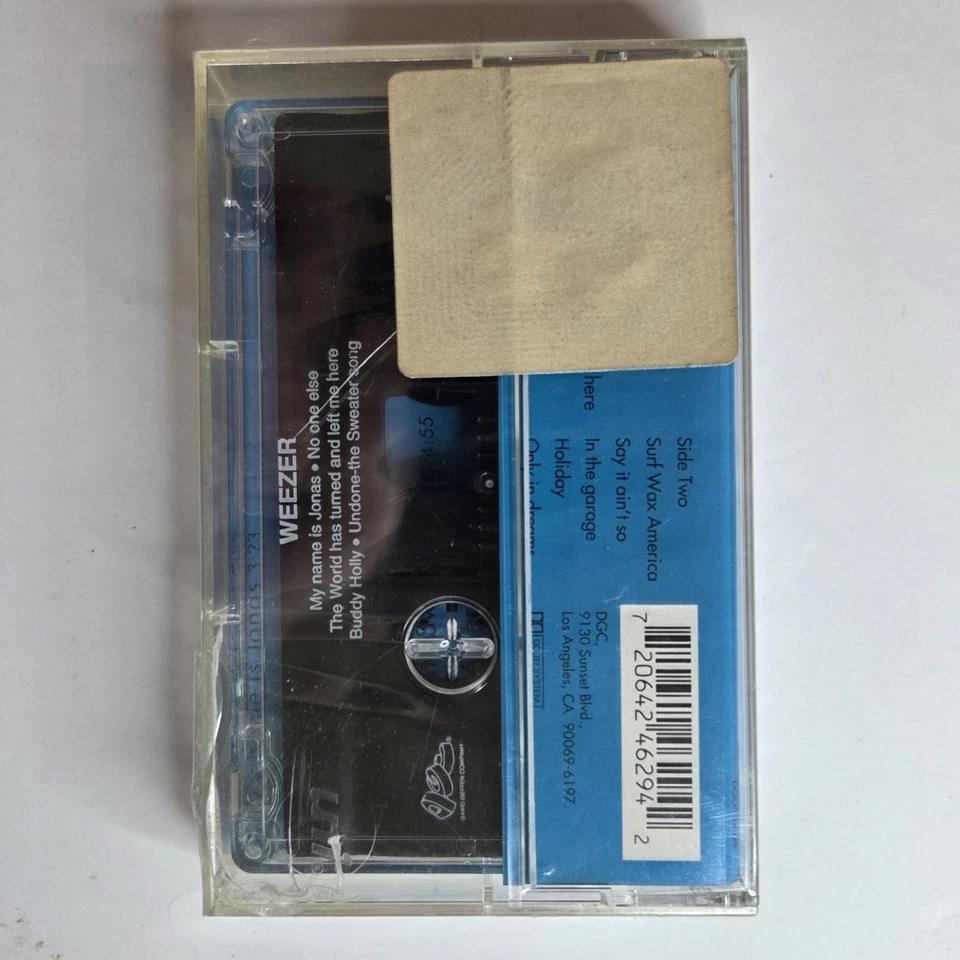 Weezer - Blue Album (Cassette, 1994) - BRAND NEW [READ DESCRIPTION] - Image 3 of 4