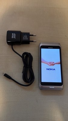 Nokia E7-00 16GB Ohne Simlock, Geprüft, Händler, Garantie, Handy Komplett Silber