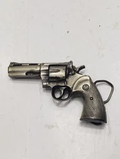 Vintage 1978 Bergamot Brass Works L-156 Pistol Revolver Handgun Belt Buckle