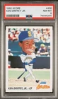 1992 Score - All-Star Ken Griffey Jr #436 Bobble Head Image PSA