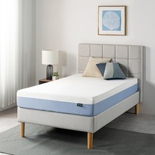 Memory Foam Mattress Twin Cooling Bed Breathable Pressure Relief Safe Materials