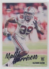 2020 Panini Luminance Rookies Blue 63/99 Malik Harrison #134 0q3