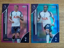 2 Tottenham Hotspur Topps Premier League Chrome Numbered Cards Kudus Johnson