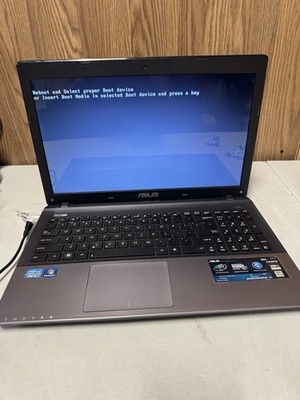 ASUS A55A i3-3110M 12GB RAM No HDD Boots to BIOS   Battery Dead AS-IS