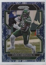 2021 Panini Prizm Navy Camo Prizm 9/25 Chris Herndon IV #87 1j4c