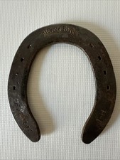 Fer à cheval vintage St Croix Forge 5,25"Hx4,75"W