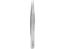 Excelta 00D-SA-PI - 2-Star Straight Tweezers, Strong Medium Point, Anti-Mag SS,