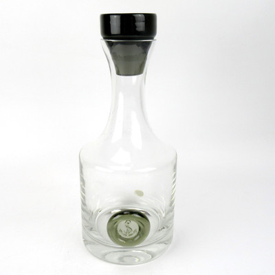 Rosenthal Glas Karaffe Piratensiegel Björn Wiinblad Design Glass Carafe Decanter