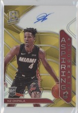 2019-20 Panini Spectra Aspiring Auto Gold Prizm 1/10 KZ Okpala #AA-KZO Auto 0c3