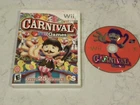 Carnival Games (Nintendo Wii, 2010) No Manual / Tested & Working