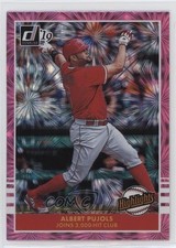 2019 Panini Donruss Highlights Pink Firework Albert Pujols #H2 a2v