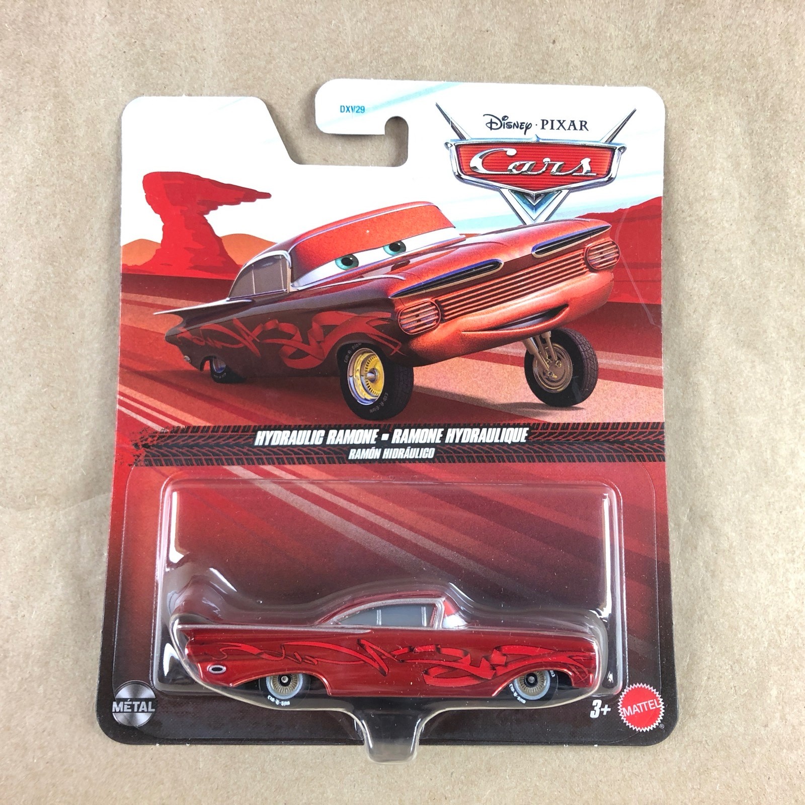 S Hydraulic Ramone  Red 1:55 Scale Diecast Car