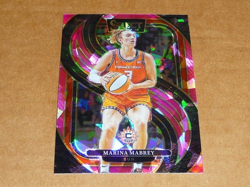 2025 Panini Select WNBA MARINA MABREY PINK ICE PRIZM SUN #137