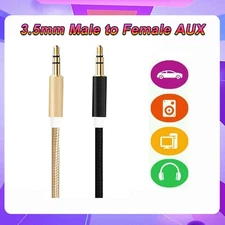 Aux Cable 3.5mm Audio Auxiliary Cable Cord Male to Male 1M For Car Headphone PC