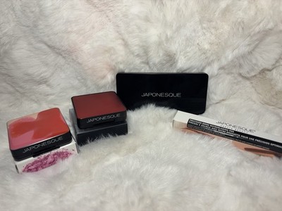 JAPONESQUE Bundle Highlighter Blush Mıcroblandıng Pen Powder Glow Golden Pearl 