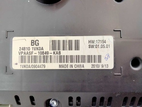 2011 2012 NISSAN ROGUE SPEEDOMETER GAUGE INSTRUMENT CLUSTER W TACH 248101VK0A - Picture 7 of 12