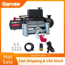 13800lbs Electric Vehicle Winch Runs On 12v Power Ip67 Waterproof Truck Winch W 13800lbs Electric Vehicle Winch Runs On 12v Power Ip67 Waterproof Truck Winch W
