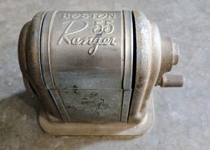 vintage Boston Ranger 55 manual pencil sharpener