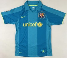 FC Barcelona 2007/08 Nike Camp Nou 1957-2007 away shirt jersey maglia camiseta S