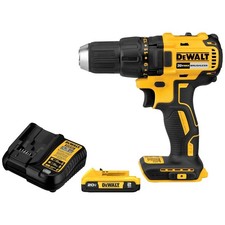DEWALT 20V MAX Cordless Drill Driver Set, 1/2 Inch Electric Drill DCD777D1