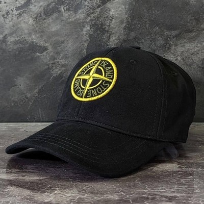 Stylish Stone Island Black Cap | Trendy Streetwear Hat