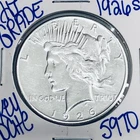 1926 S SILVER PEACE DOLLAR AUTHENTIC HI GRADE U.S. MINT COIN RARE KEY DATE 5970